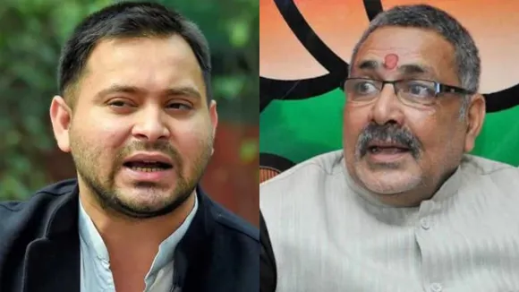 Tejashwi Yadav should hang Atiq Ahmad's photos in his office: Giriraj on Yadav's 'Atiq ji' reference