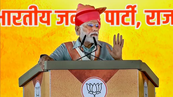 'Red diary' latest project of Congress' 'jhooth ki dukan': PM in Sikar