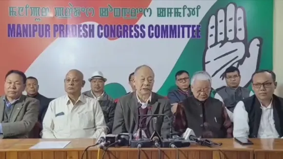 Congress-led 10-party delegation urges Manipur Governor to initiate peace talks
