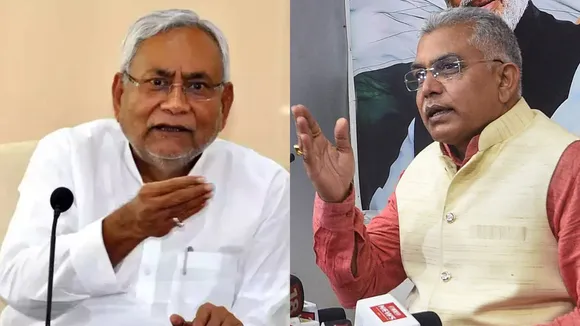 'Political opportunism': BJP's Dilip Ghosh on Nitish Kumar's volte-face