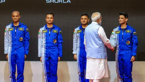 PM Modi unveils Gaganyaan Astronauts: Pioneers of India's historic Space Mission