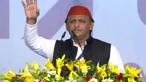 'Vote to save democracy': Akhilesh Yadav at INDIA bloc rally