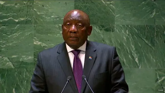 Grave indictment of international community that we can spend so much on war: South Africa's Ramaphosa