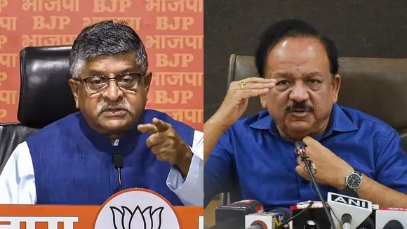 BJP MPs Ravi Shankar Prasad, Harsh Vardhan distance themselves from Bidhuri's derogatory remarks