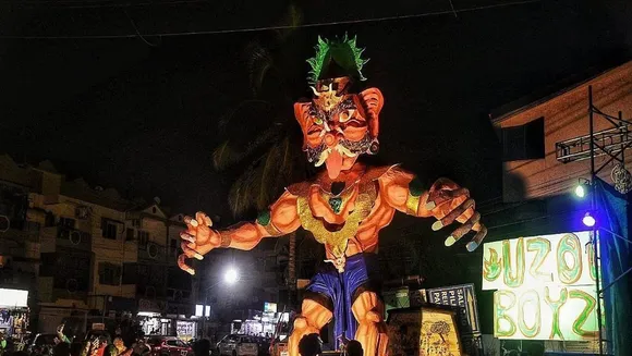 Goans burn 'Narakasur' effigies to celebrate Diwali; CM Sawant asks people to buy local products