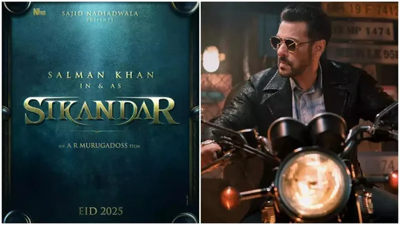 Salman Khan's next movie is titled 'Sikander', to release in theatres on Eid 2025