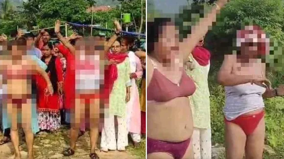 Women stage semi-nude protest against anti-encroachment drive in Guwahati