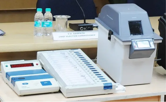 LS polls preparations: EC begins 'first level check' of EVMs, papertrail machines across India