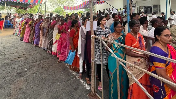 Polling underway for 25 Lok Sabha, 175 Assembly seats in Andhra Pradesh