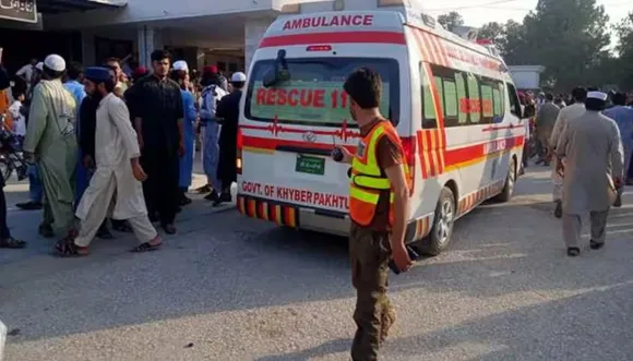 35 people killed in suicide blast at political party's meeting in Pakistan's Khyber Pakhtunkhwa province