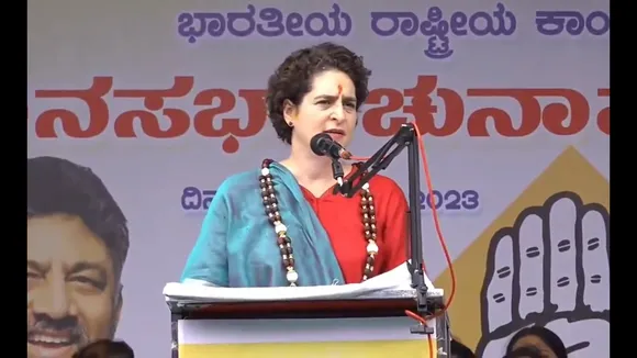 Time of struggle for our family now, says nostalgic Priyanka Gandhi in Karnataka's Chikkamagaluru