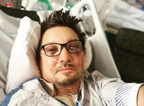 Jeremy Renner shares first photo since snow ploughing accident