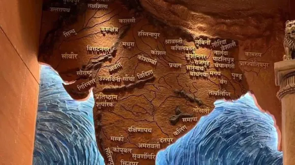 Twitterati rave about 'Akhand Bharat' mural in new Parliament