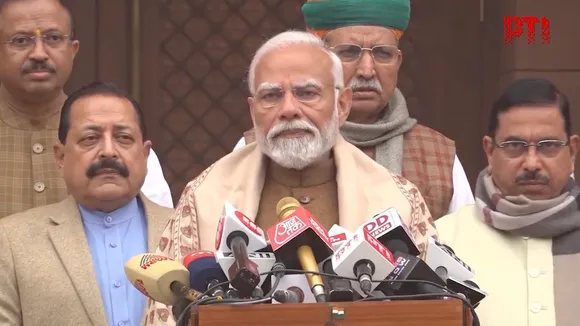 "Those who have a habit of creating ruckus in Parliament…": Modi on Opposition