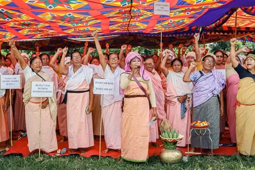 Manipur Naga groups demand immediate justice for women paraded naked