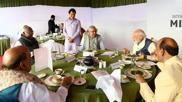 Leaders of Pacific nations relish Indian delicacies, millets at lunch hosted by PM Modi