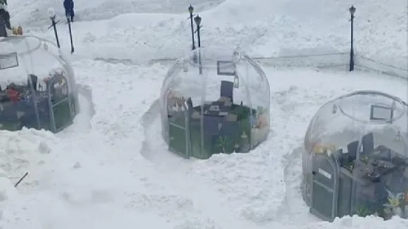 Glass igloo becomes new tourist attraction in Gulmarg