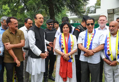 JKNPP leader Anita Thakur joins Ghulam Nabi Azad-led DPAP in Jammu