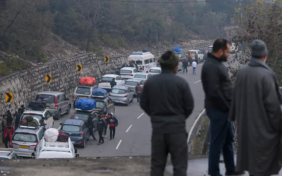 Traffic on Jammu-Srinagar highway suspended due to multiple landslides
