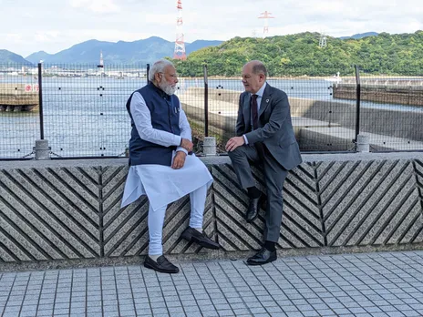 PM Modi meets German Chancellor, reviews progress in bilateral relations