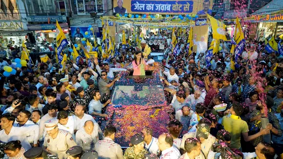 AAP's West Delhi roadshow pulls huge crowd; residents divided on winner