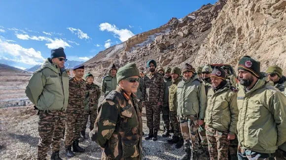 Northern Army commander reviews infra-development projects in Ladakh