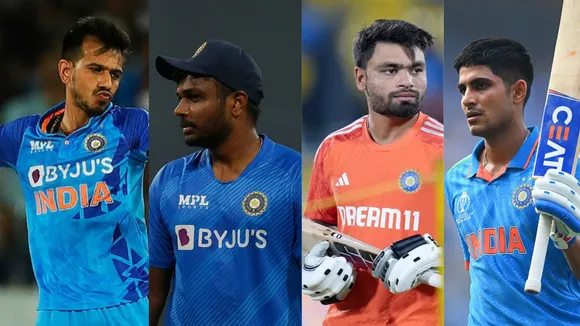 Samson, Chahal in; Gill, Rinku among reserves of India's T20 World Cup squad
