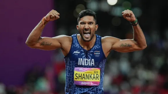 I can brag about decathlon as now I have the national record: Tejaswin at his jovial best