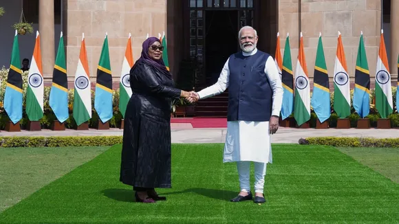PM Modi holds talks with Tanzanian President Samia Suluhu Hassan