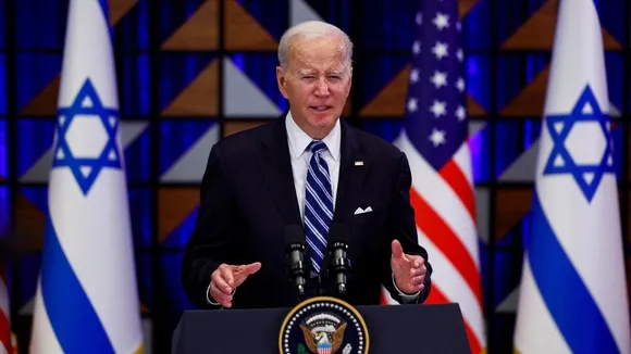 As Israeli readies for ground assault, Biden preaches restraint and compares Hamas to Putin