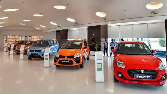 Maruti Suzuki sales up 3.39% to 1,64,439 units in November
