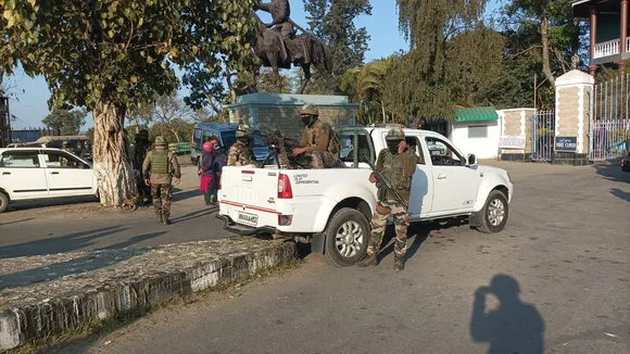 Security beefed up in Imphal, as valley MLAs asked to meet Arambai Tenggol