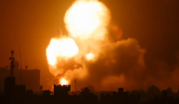 Israel launches airstrikes on militant site in Gaza after rocket attack