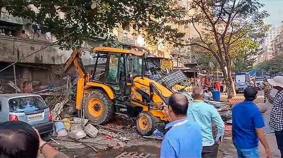 Communal clash: Civic body razes 'illegal' shops in Naya Nagar