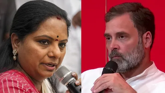 Will quit politics if Rahul Gandhi proves Congress-ruled states gave more jobs than Telangana: Kavitha
