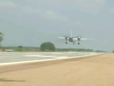 IAF conducts trial run on emergency landing facility on AP Highway