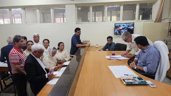 BJP's Kurukshetra MP Naveen Jindal's mother Savitri Jindal filed her nomination from the Hisar seat as an Independent on Thursday