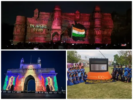 Projection mapping shows at Red Fort, Gateway of India, other sites to mark 100th episode of 'Mann ki Baat'