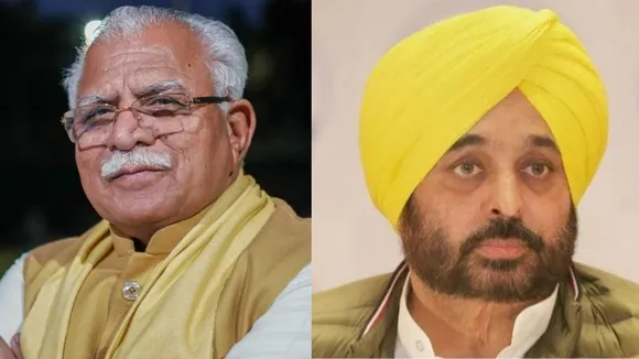 ML Khattar makes offer of dialogue to Bhagwant Mann on SYL canal issue