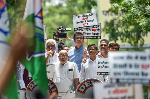 Delhi power tariff hike: BJP, Congress protest against AAP government