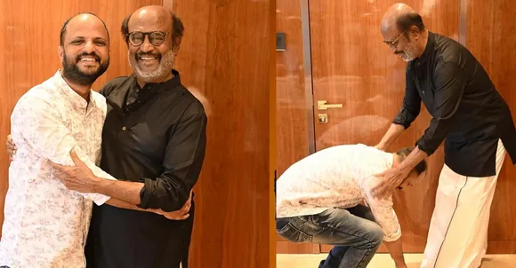 '2018' director Jude Anthany Joseph meets Rajinikanth, seeks blessings for Oscar campaign