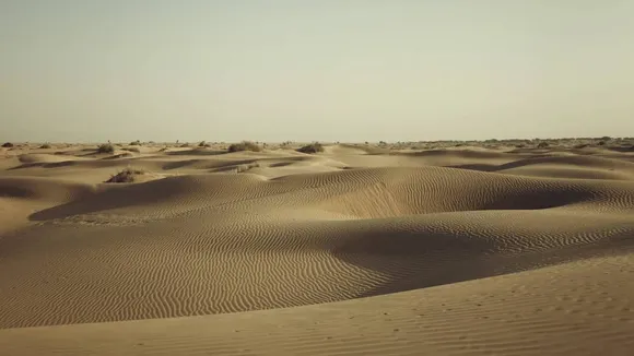 Rajasthan: Helicopter joyrides over Jaisalmer's sam sand dunes started