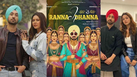 Diljit Dosanjh reunites with Sonam Bajwa and Shehnaaz Gill for 'Ranna Ch Dhanna'