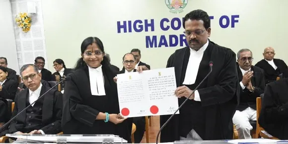 Victoria Gowri sworn in additional HC judge, bets on Constitution