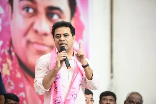 K T Rama Rao trains guns on BJP over price rise, communal issues