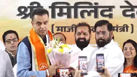 Milind Deora quits Congress, joins Shiv Sena led by CM Shinde to 'walk development path'