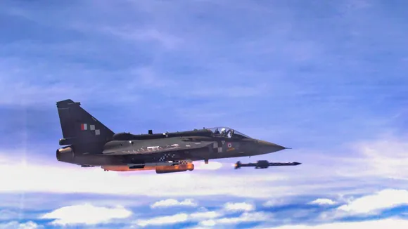 LCA Tejas successfully test-fires ASTRA beyond visual range missile