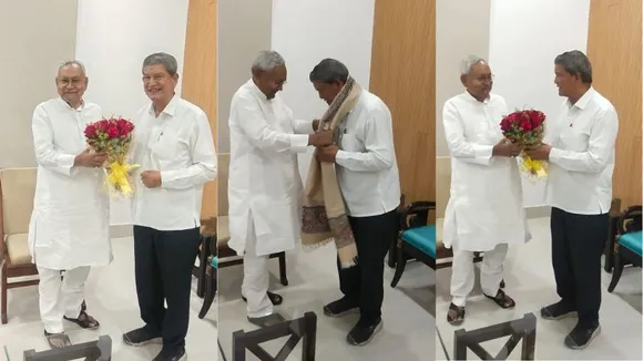 Congress' Harish Rawat admits to holding political discussions with Bihar CM Nitish Kumar
