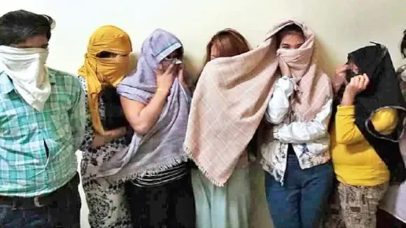 Sex racket busted in Gurugram' MGF Mega City Mall, 11 arrested