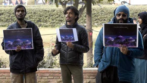 No action taken as no complaint received: Police after 'Babri' slogans raised at Jamia Millia Islamia